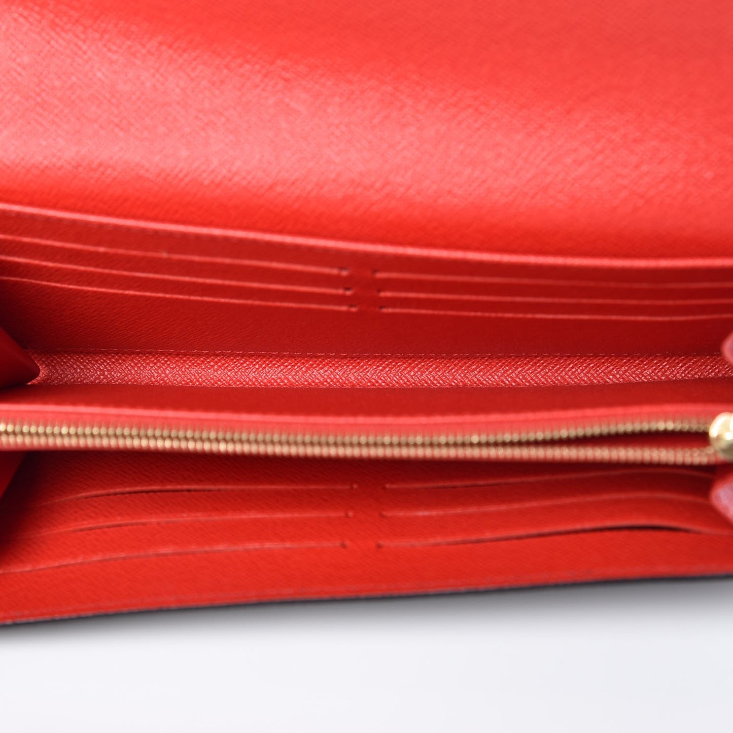 Monogram Sarah Wallet NM Coquelicot