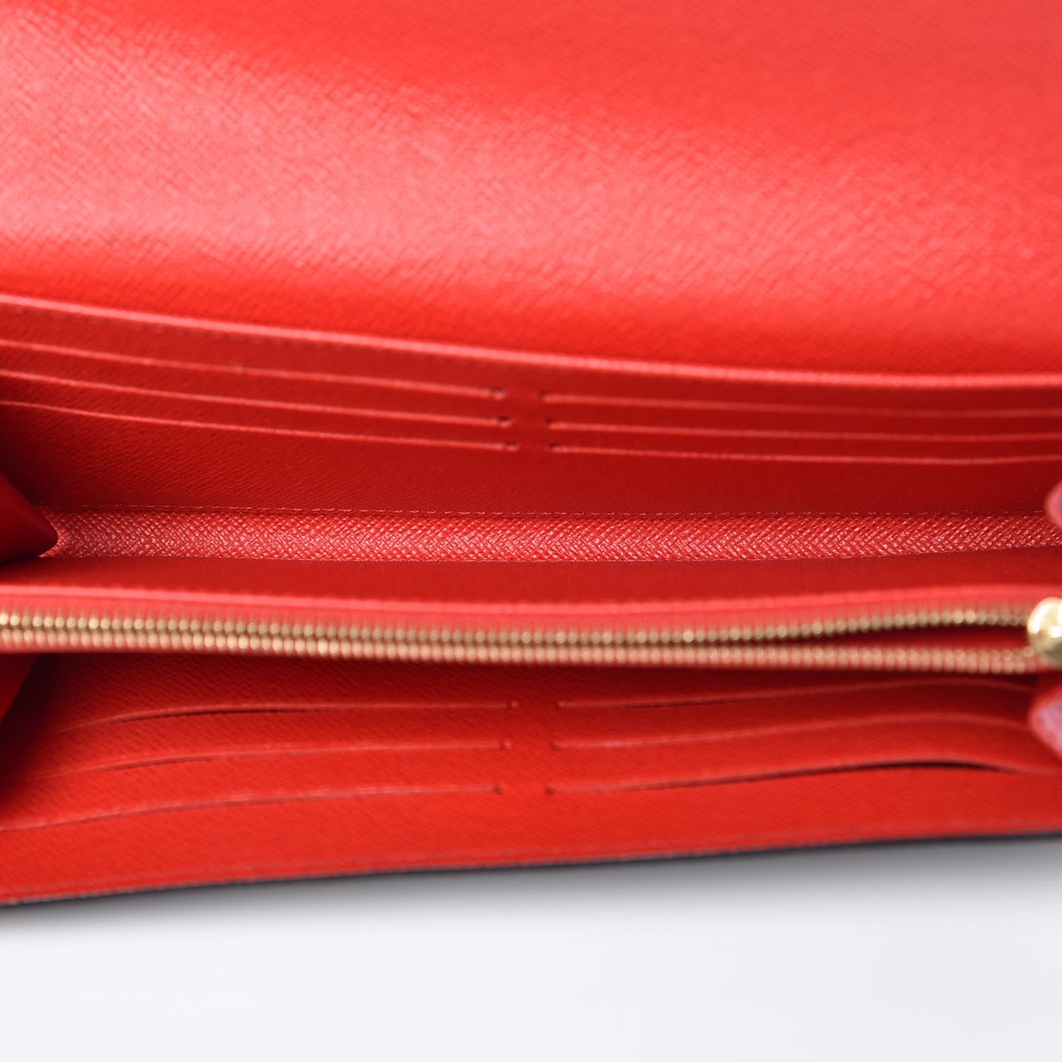 Louis Vuitton Monogram Sarah Wallet NM Coquelicot 5 of 8