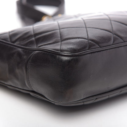 Chanel Lambskin Quilted Shopping Tote Black 9 of 14