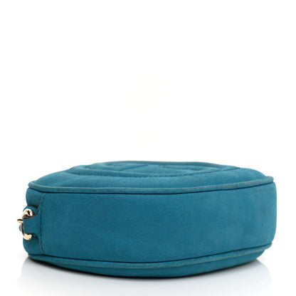 Gucci Vitello Range Mini Soho Chain Bag Deep Cobalt 10 of 31