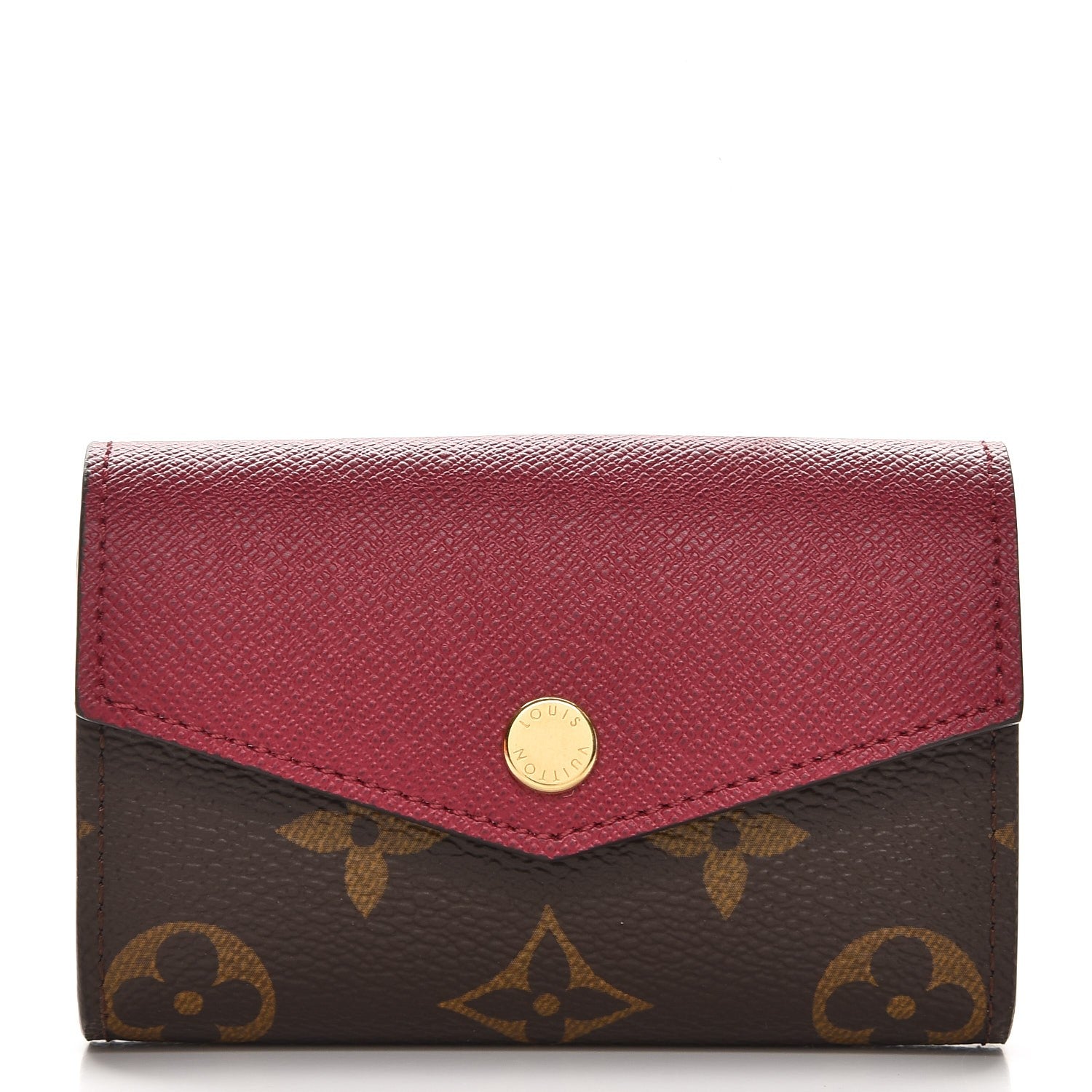 Louis Vuitton Monogram Sarah Multicartes Fuchsia 1 of 7