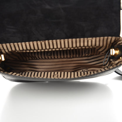 Fendi Vitello Elite Small Chameleon Messenger Black 5 of 9