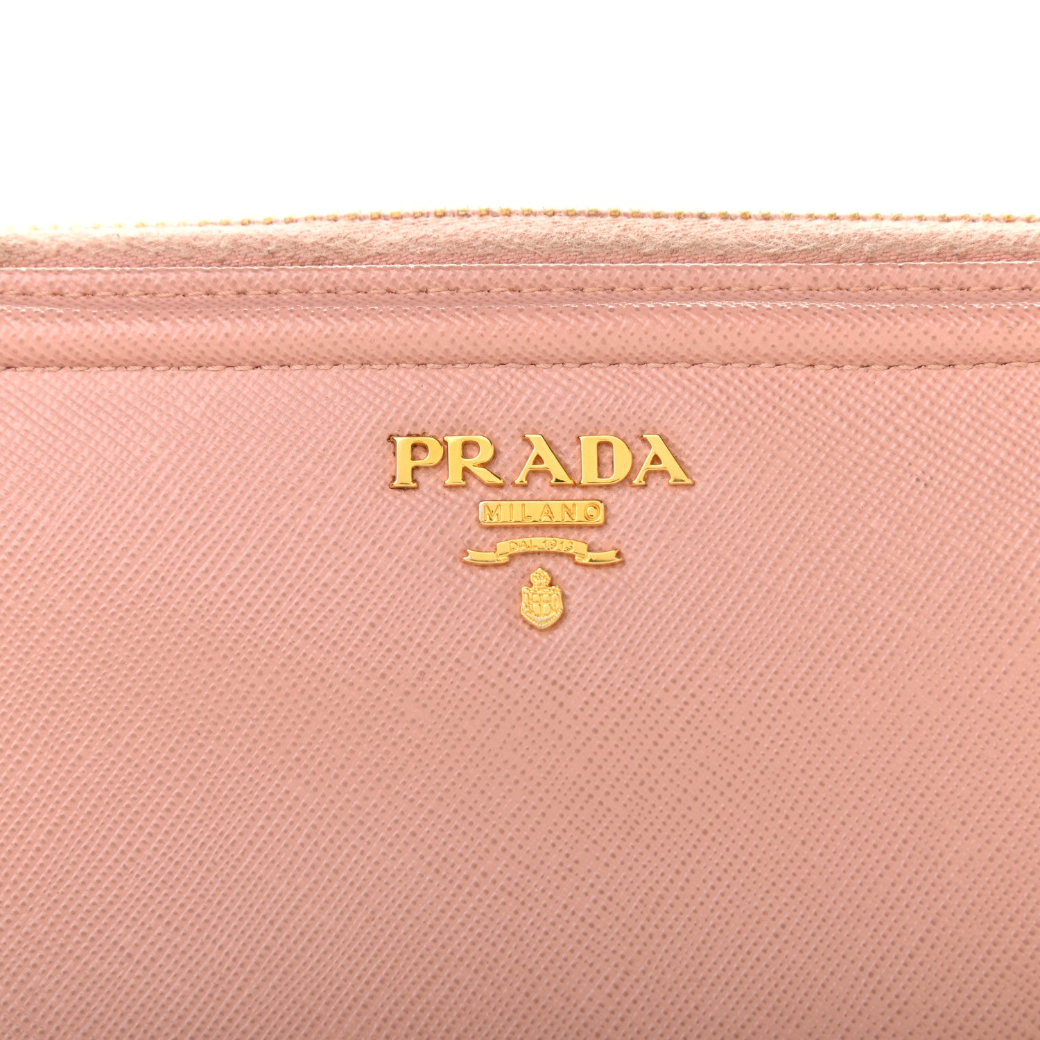Prada Saffiano Metal Zip Around Wallet Pesco 6 of 16