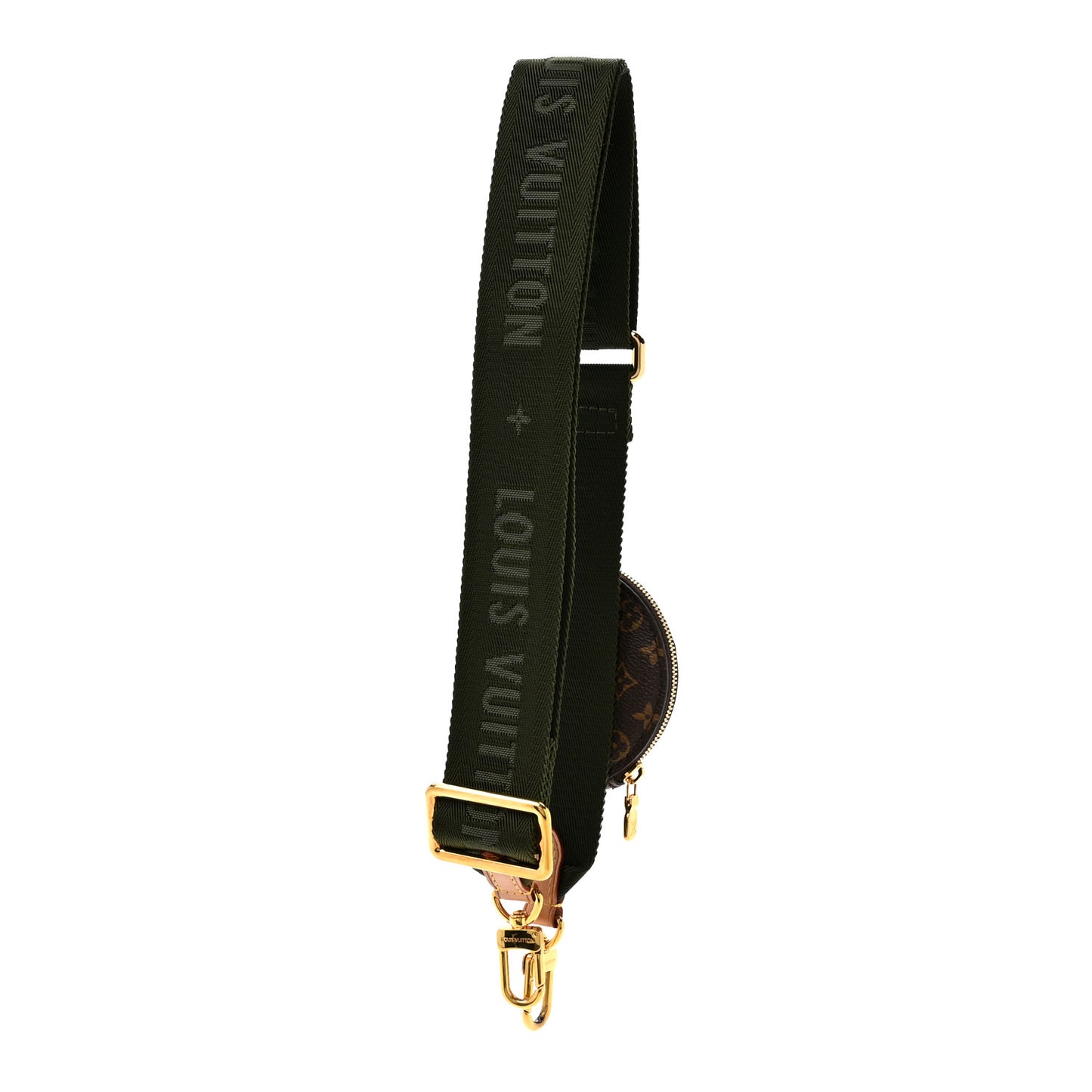 Monogram Multi Pochette Accessories Bandouliere Shoulder Strap Kaki