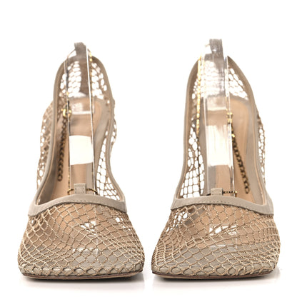 Bottega Veneta Mesh Nappa Chain Sandals 40 Beige Pony 3 of 9