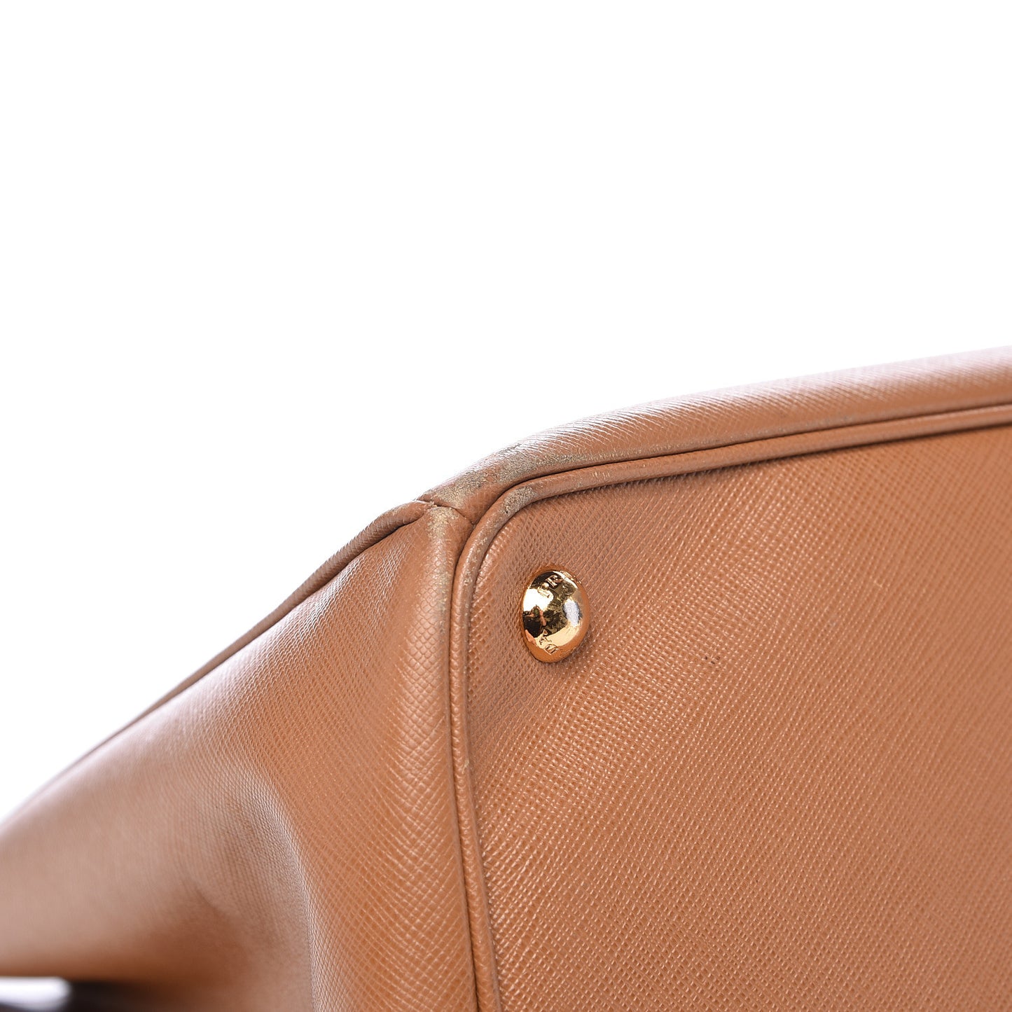 Saffiano Lux Large Tote Caramel