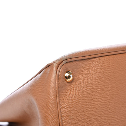 Prada Saffiano Lux Large Tote Caramel 11 of 18