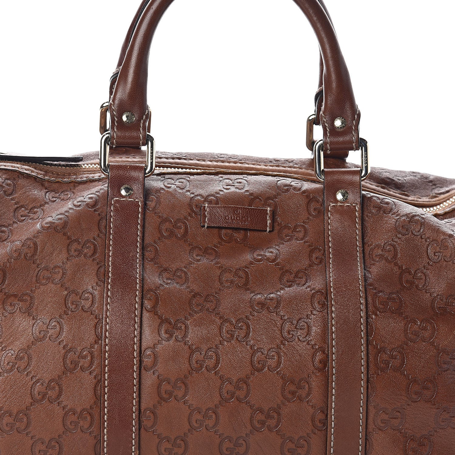 Gucci Guccissima Medium Joy Boston Brown 8 of 10