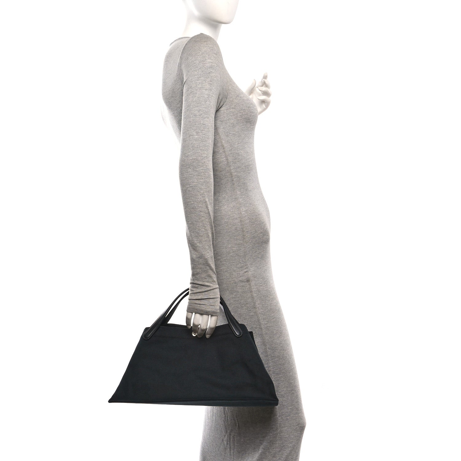 The Row Cotton Twill East West Idaho Tote Black 2 of 9