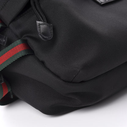 Gucci Techno Canvas Web Belt Bag Black 6 of 10