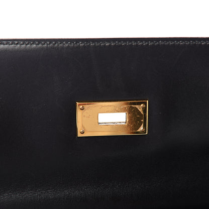 Hermes Box Kelly Retourne 40 Black 8 of 15