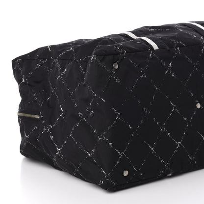 Chanel Nylon Travel Boston Black 7 of 12