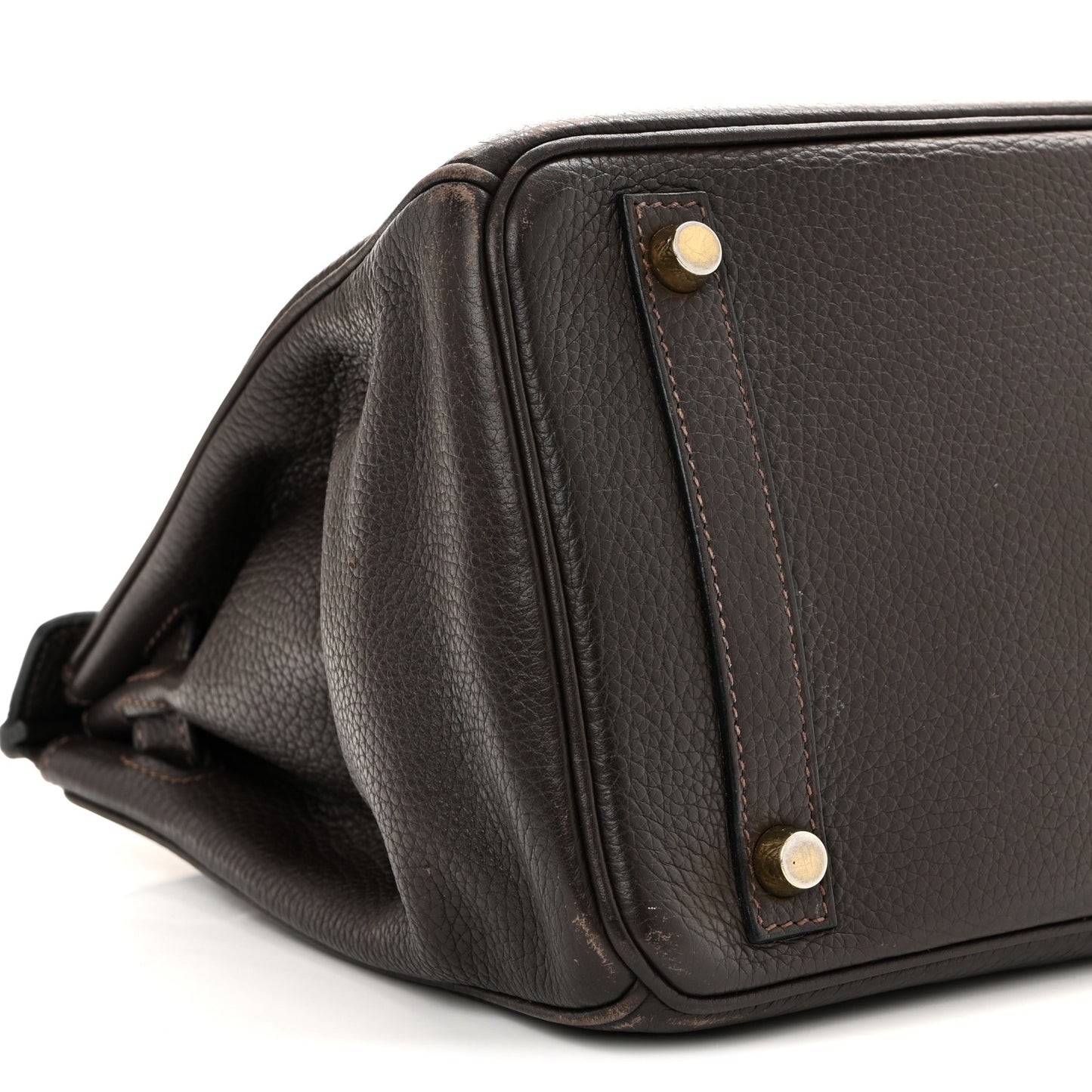 Taurillon Clemence Birkin 30 Chocolate