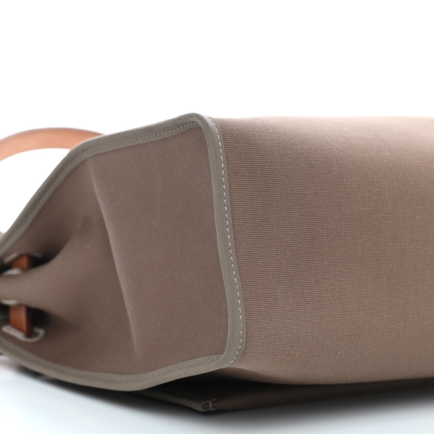 Hermes Vache Hunter Toile Officier Herbag Zip PM 31 Etoupe Fauve 11 of 12