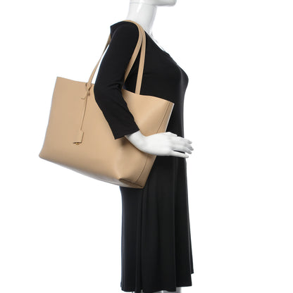 Saint Laurent Calfskin Large Shopping Tote Nude Powder 2 of 11