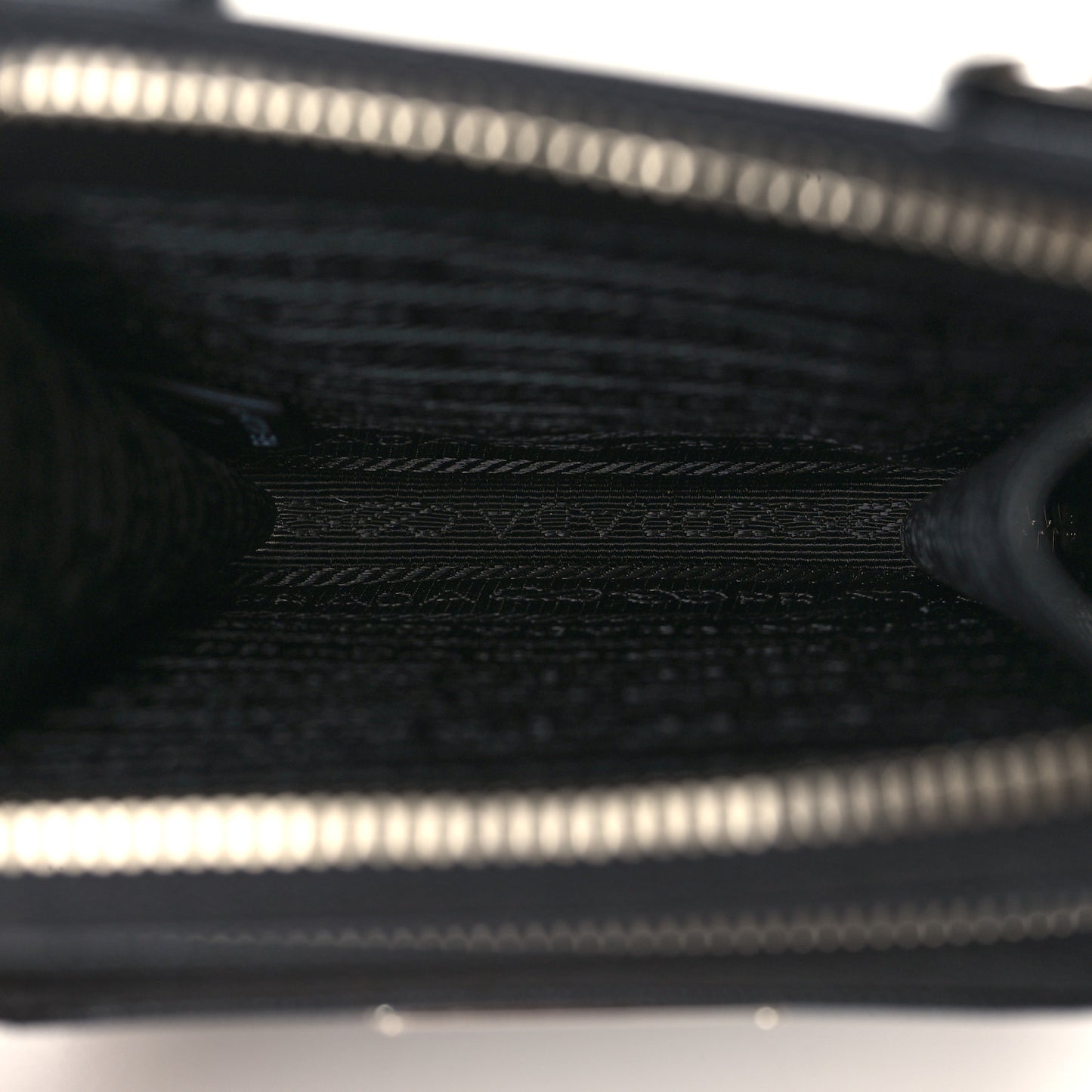 Saffiano Phone Crossbody Pouch Black