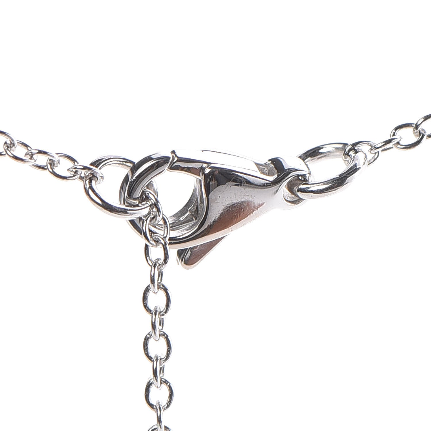 Chanel 18K White Gold Diamond Etoile Filante Pendant Necklace 5 of 8