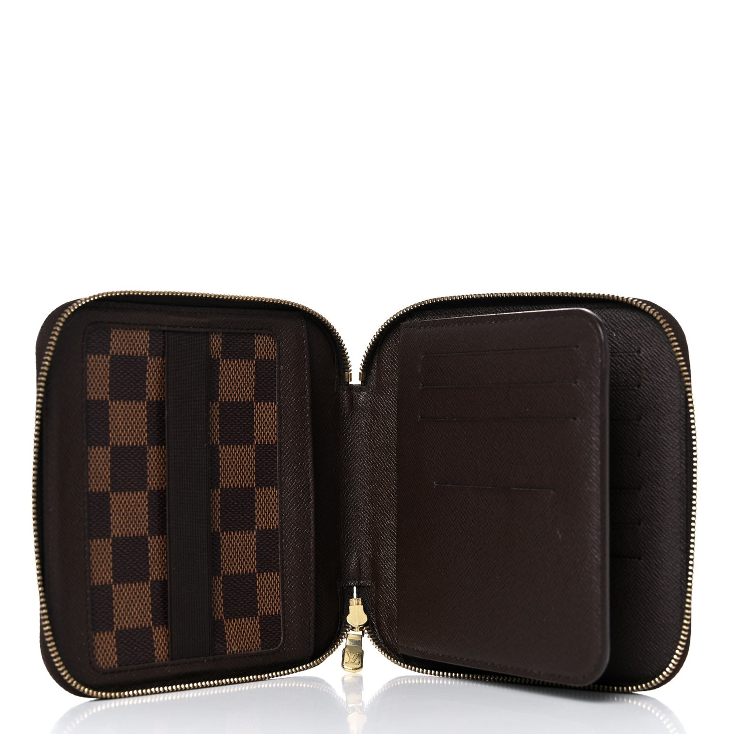 Damier Ebene Olav Organizer Wallet