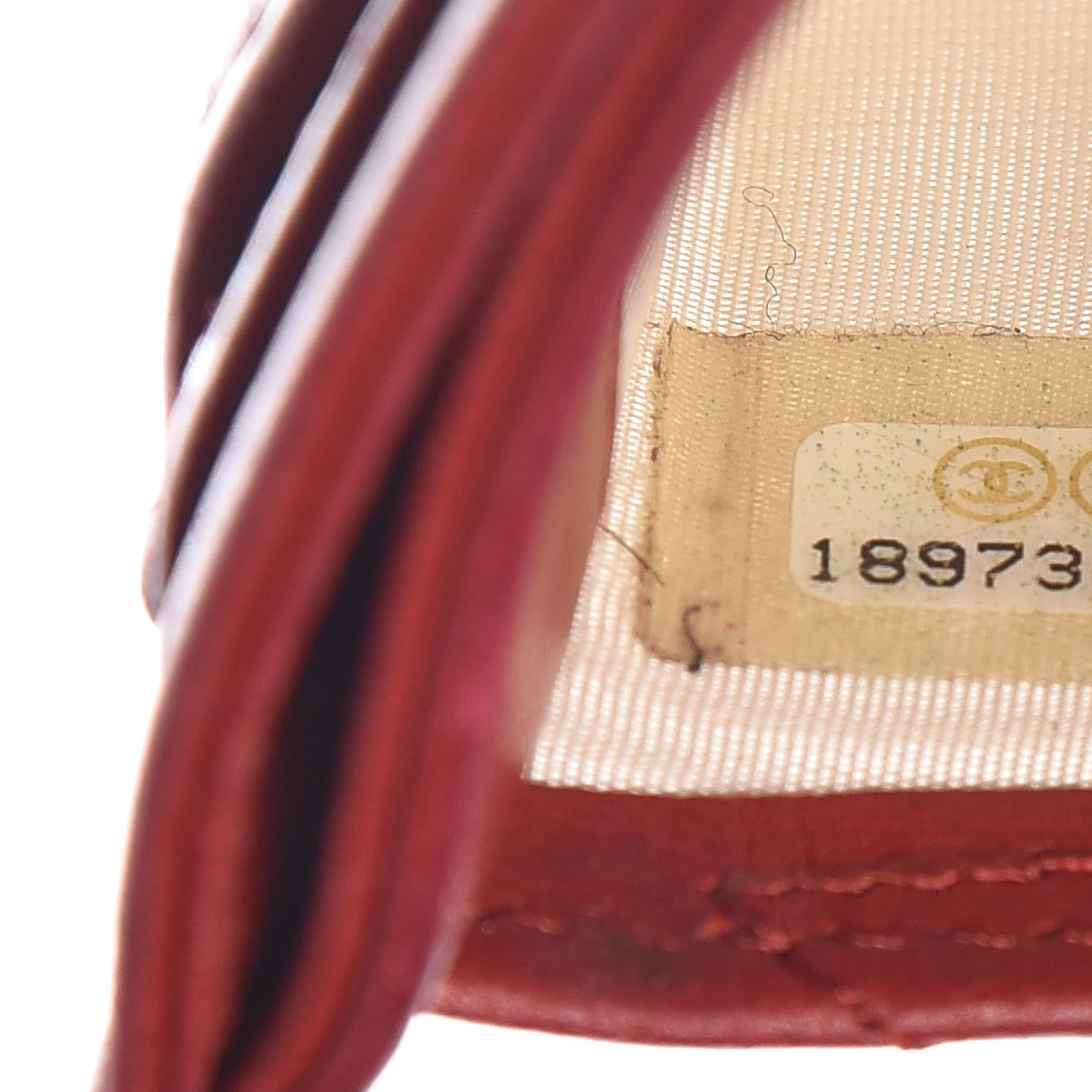 Chanel Lambskin Quilted Card Holder Red 15 of 22