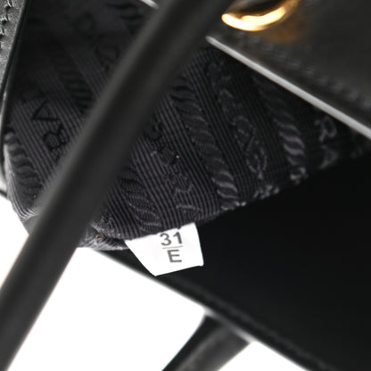 Prada City Calfskin Medium Bibliotheque Tote Black 7 of 8