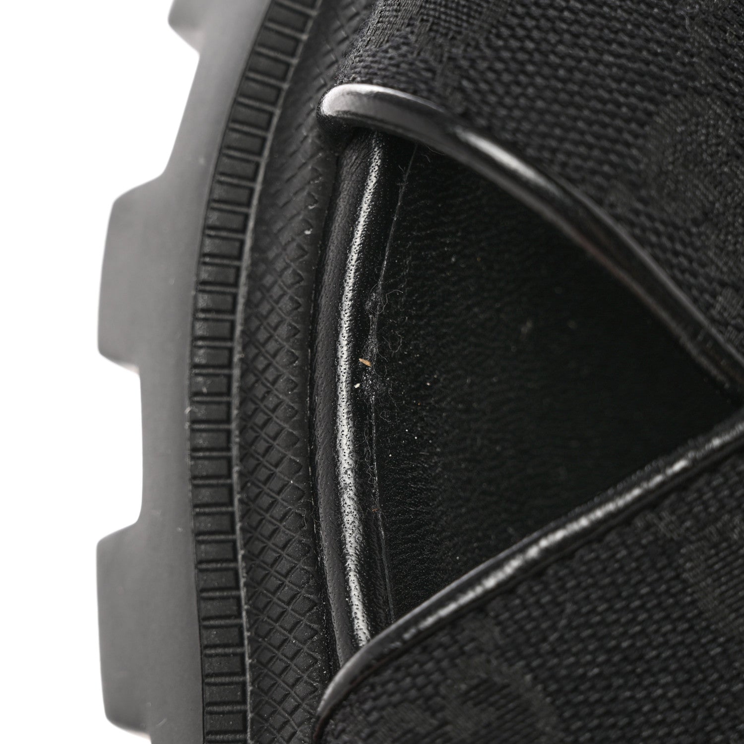 Gucci Monogram Granada Kid Trip 40/72mm Lug Sole Sandals 40.5 Black 9 of 9
