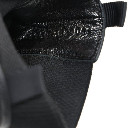 Gucci Calfskin Nappa Matelasse Frances Chelsea Boots 38.5 Black 11 of 13