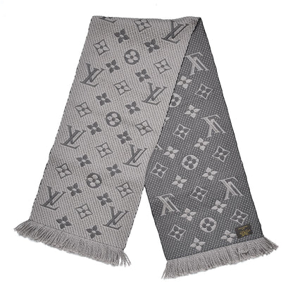 Louis Vuitton Wool Silk Logomania Scarf Verone 3 of 4