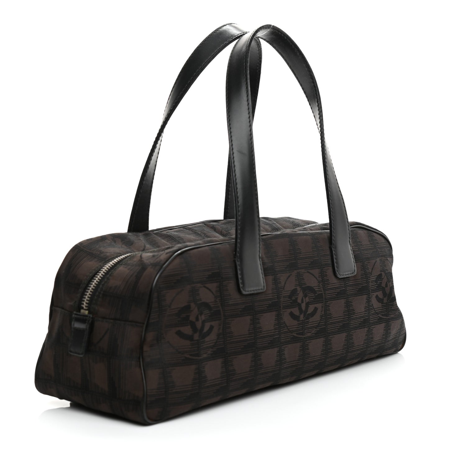Nylon Travel Bowler Brown