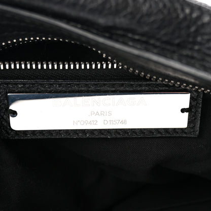Balenciaga Agneau Classic Silver Hardware City Black 6 of 11