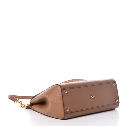 Dolce & Gabbana Dauphine Regular Miss Sicily Satchel Caramello 4 of 8