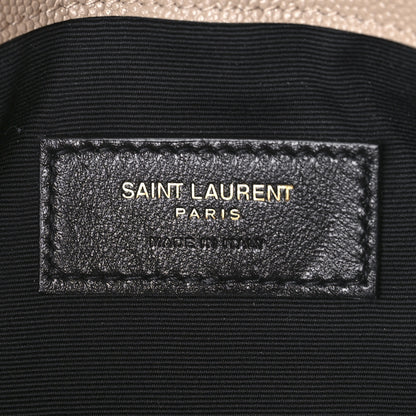 Saint Laurent Grain De Poudre Uptown Pouch Dark Beige 5 of 8