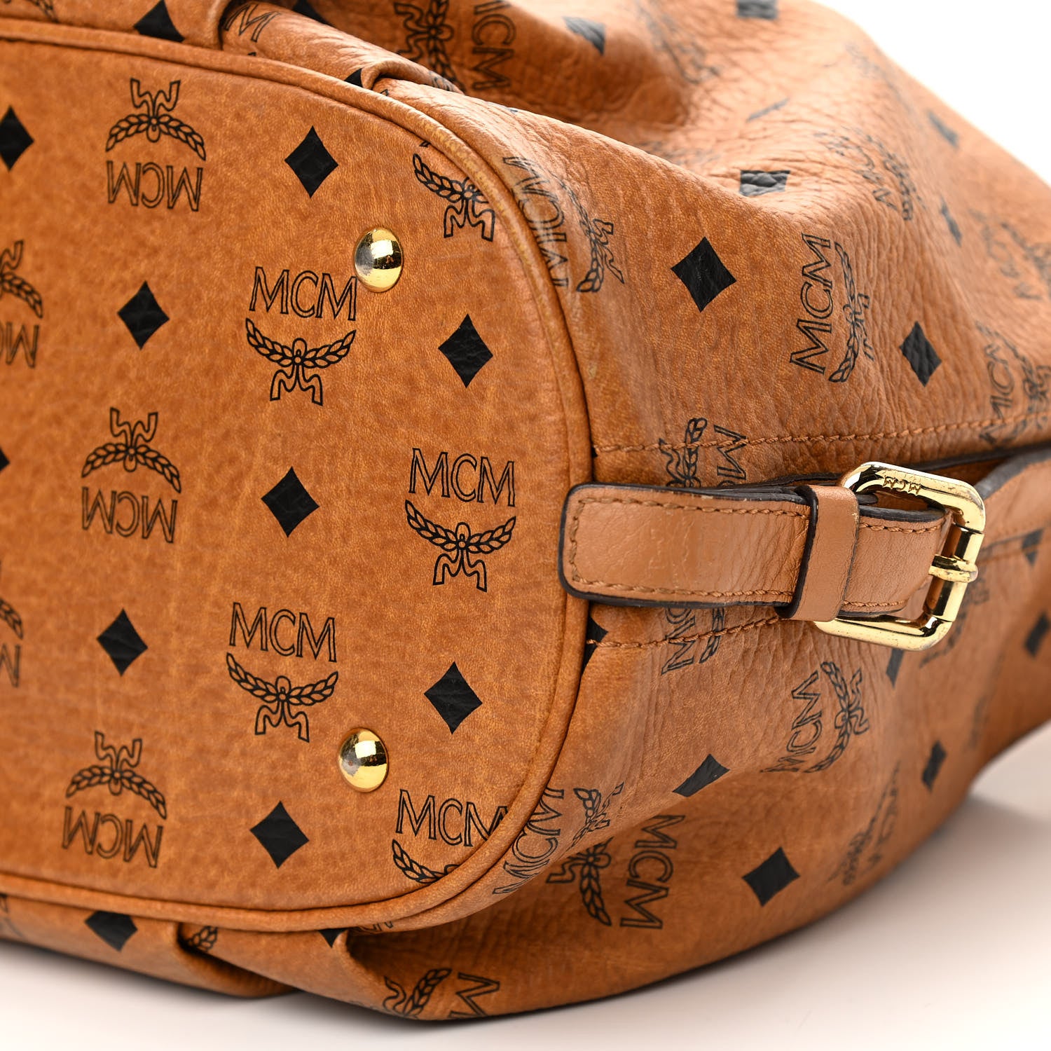 MCM Visetos Hobo Cognac 9 of 16