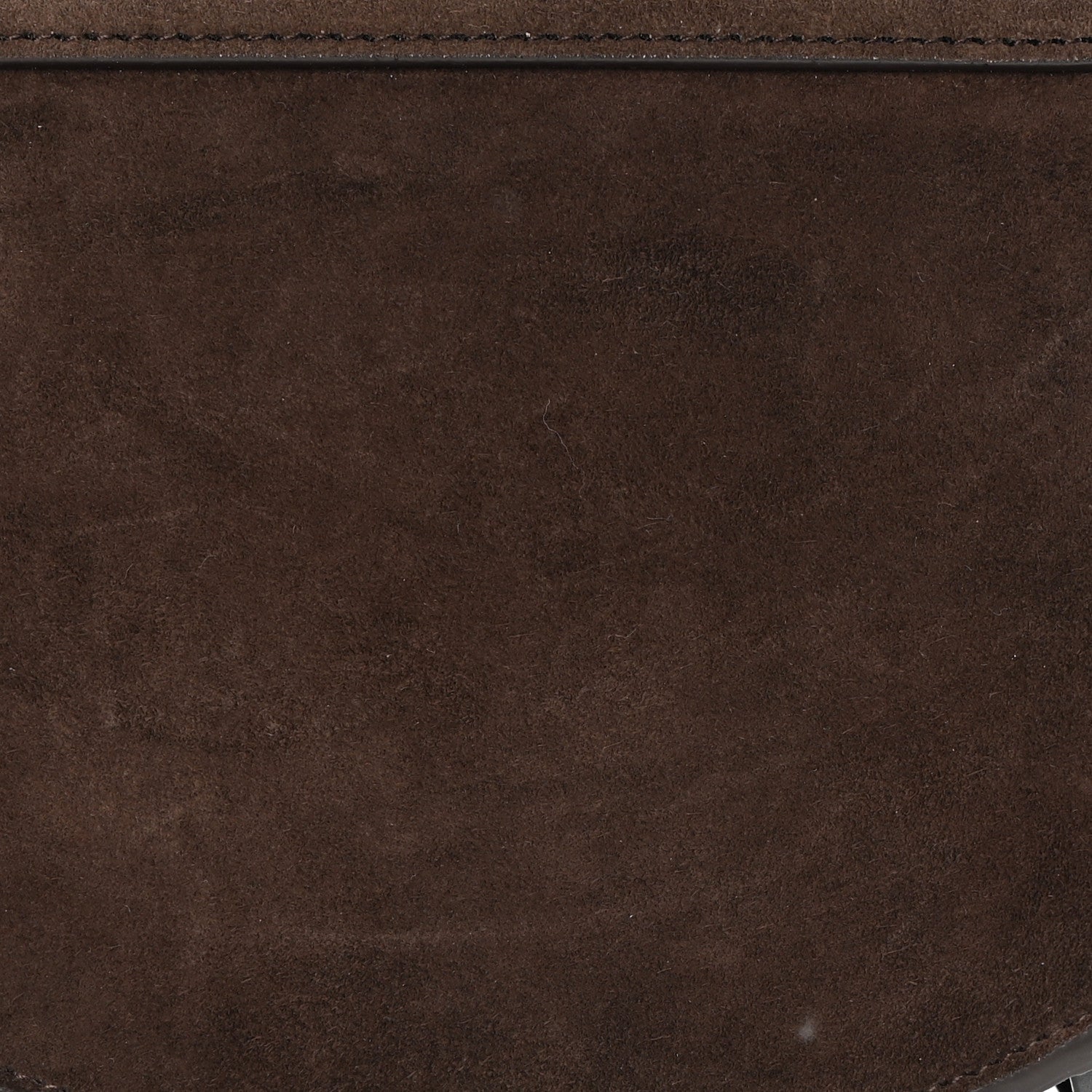 Chloe Calfskin Suede Small Tess Bag Chocolate Brown 14 of 14