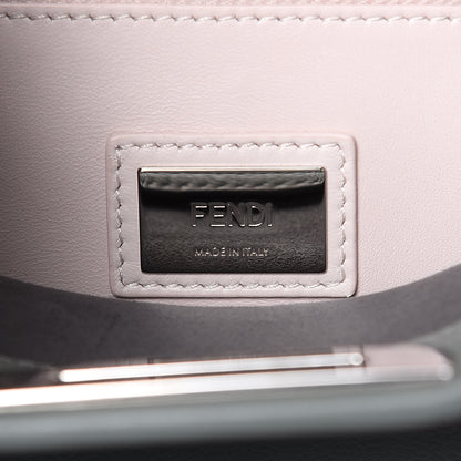 Fendi Vitello Seta Shiny Nappa Medium Peekaboo Iconic Satchel Alga Rosa Doll 7 of 10