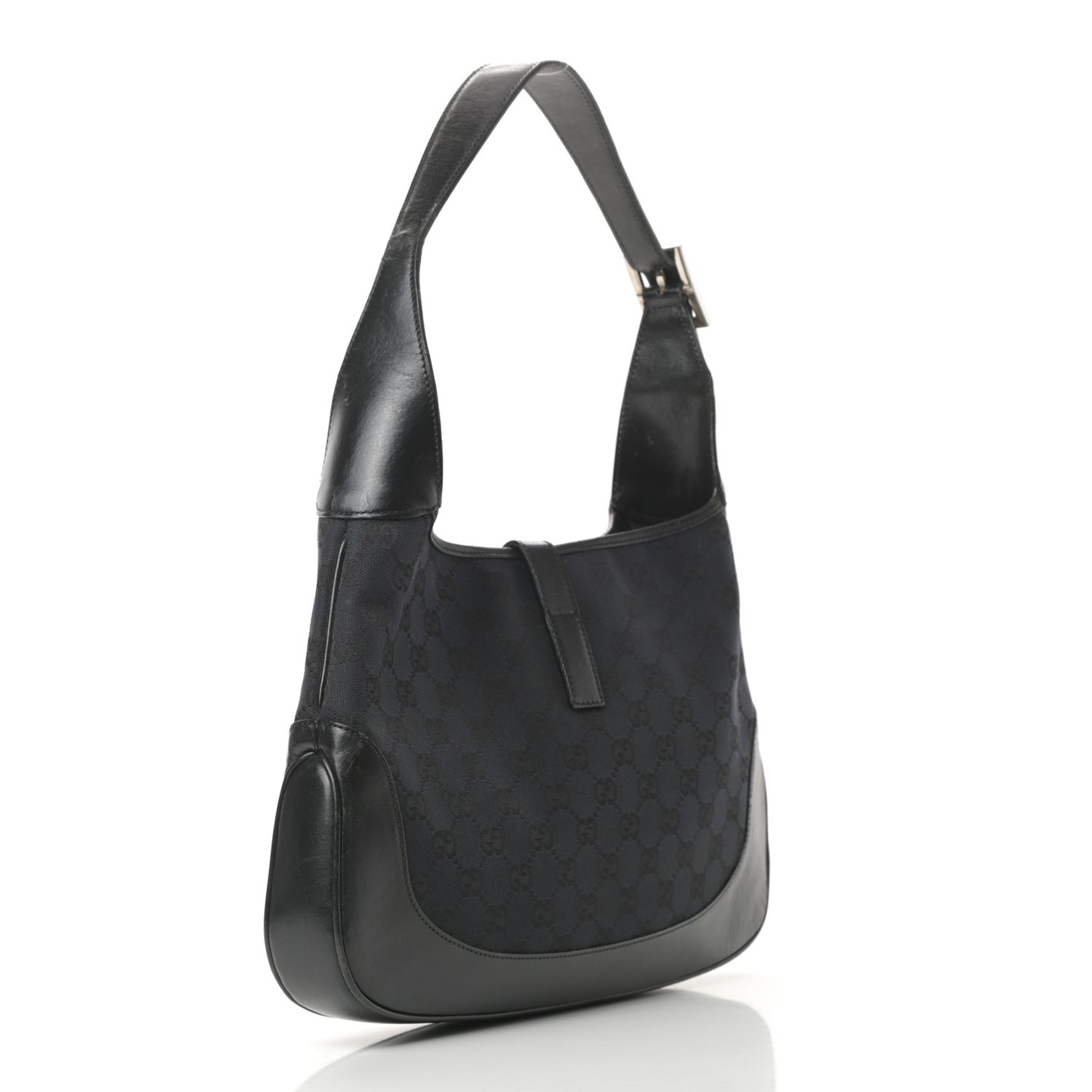 Monogram Small Jackie O Hobo Black