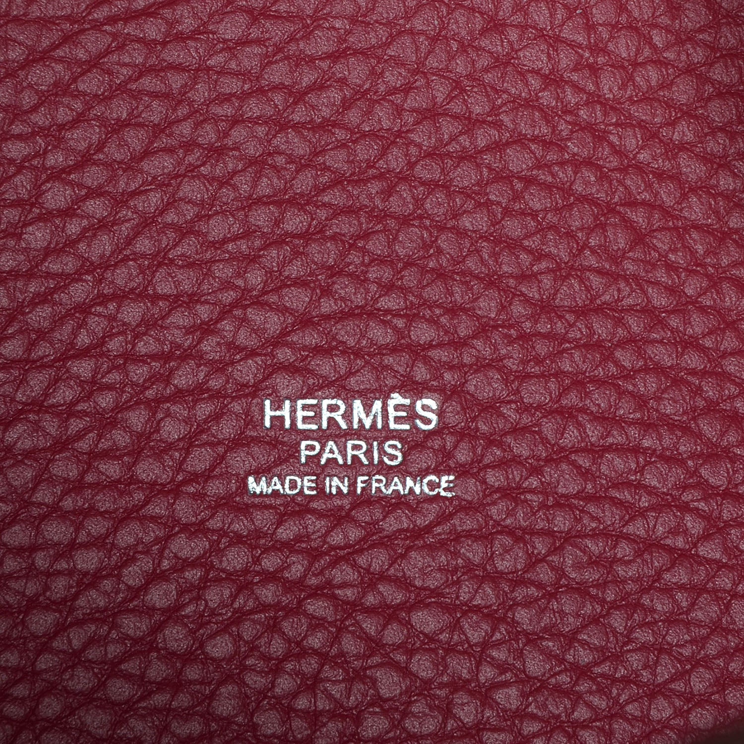 Hermes Togo Picotin Lock PM Rubis 8 of 9