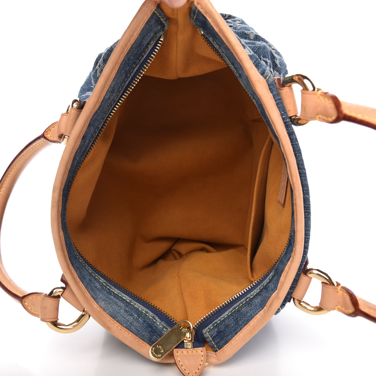 Louis Vuitton Denim Neo Cabby MM Blue 5 of 10