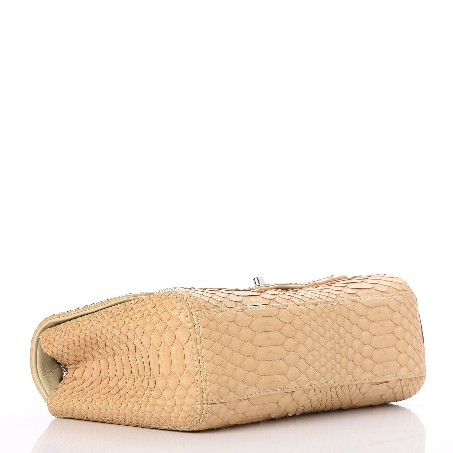 Python Medium Soho Tassel Flap Beige