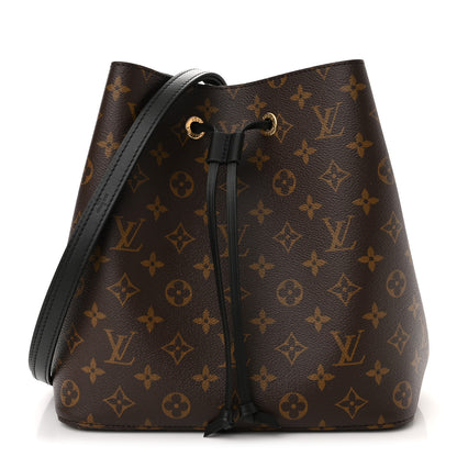 Louis Vuitton Monogram Neonoe MM Black 1 of 8