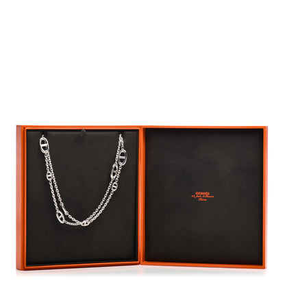 Hermes Sterling Silver Farandole Necklace 120 5 of 5