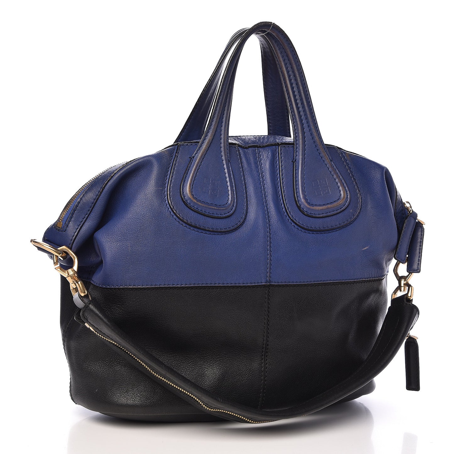 Calfskin Medium Nightingale Bright Blue Black
