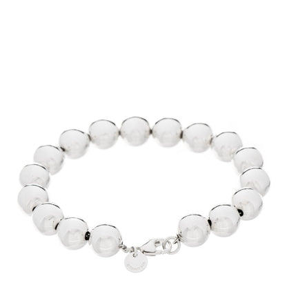 Tiffany Sterling Silver 10mm HardWear Ball Bracelet 2 of 4