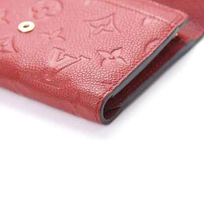Louis Vuitton Empreinte Compact Curieuse Wallet Cherry 8 of 9