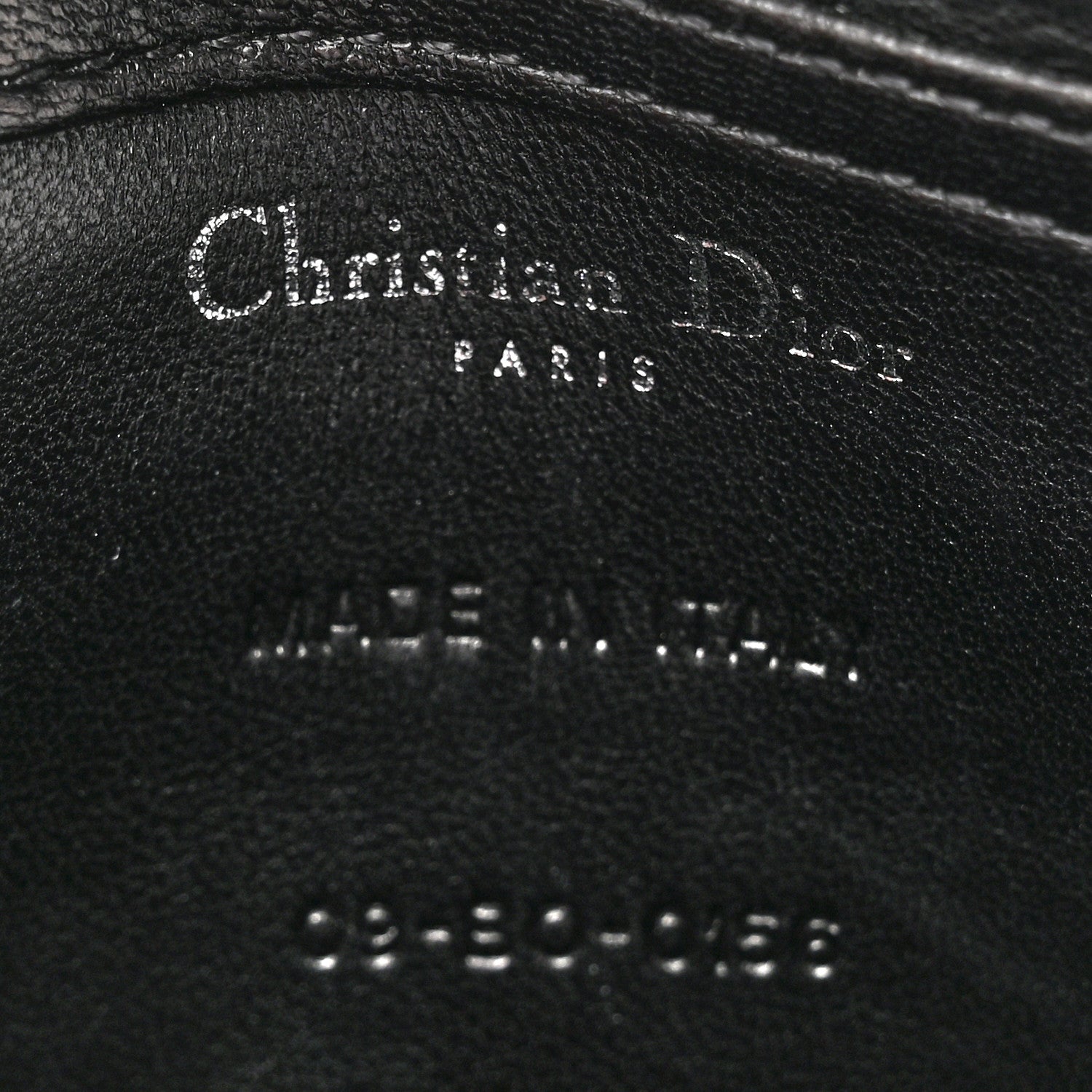 Christian Dior Lambskin Baby Diorama Flap Bag Black 6 of 11