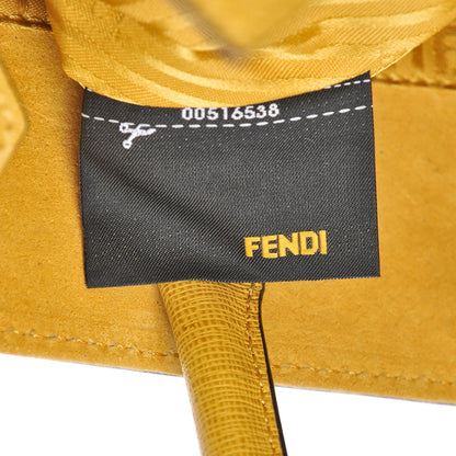 Fendi Vitello Elite Regular 2Jours Tote Mustard 11 of 11