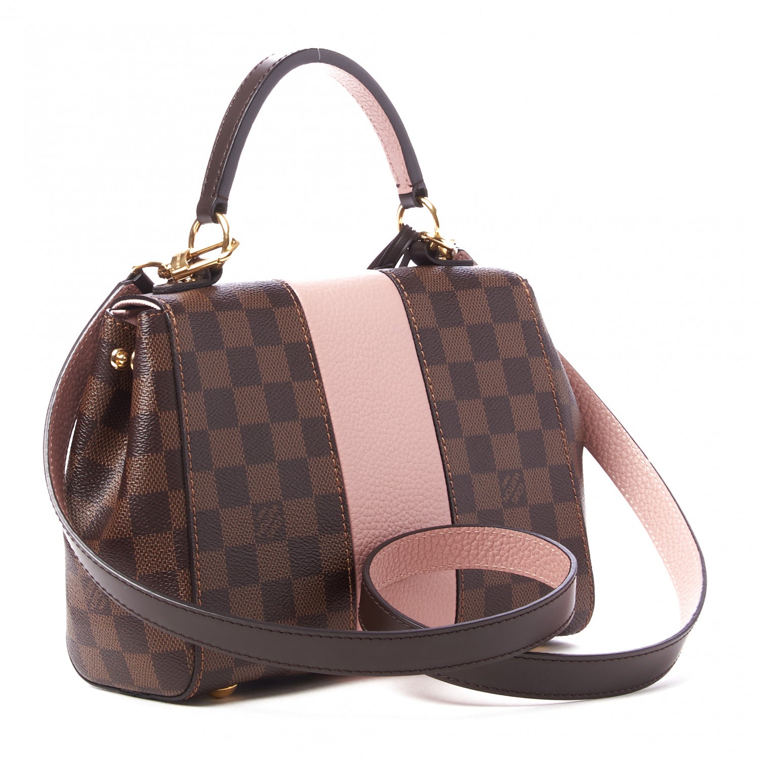 Louis Vuitton Damier Ebene Bond Street BB Magnolia 2 of 7