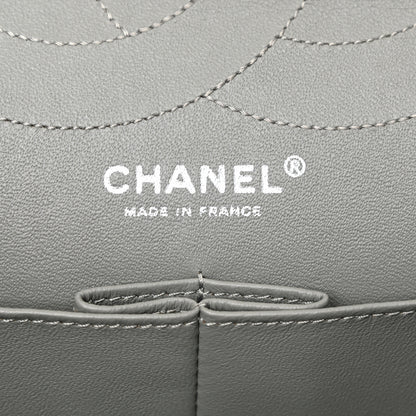 Chanel Caviar Iridescent Calfskin Quilted 2.55 Reissue 226 Flap Brown Grey 6 of 18