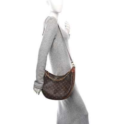 Louis Vuitton Reverse Monogram Loop Hobo 2 of 10