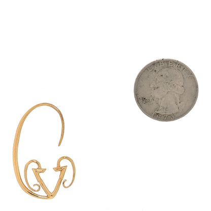 Louis Vuitton Fortune Aries Single Earring Gold 2 of 5