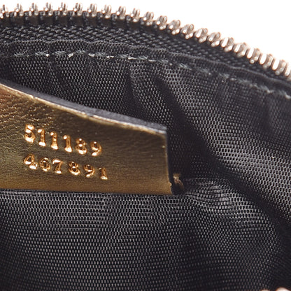Gucci X SEGA Calfskin GUCCY Stars Mini Dome Shoulder Bag Gold 9 of 11